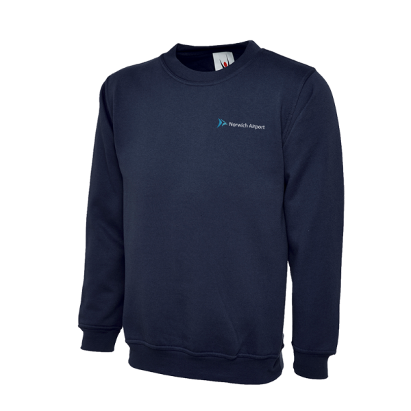 Norwich airport sweatshirt navy