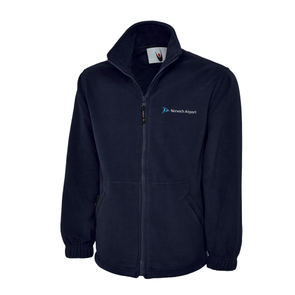 Norwich airport zip fleece